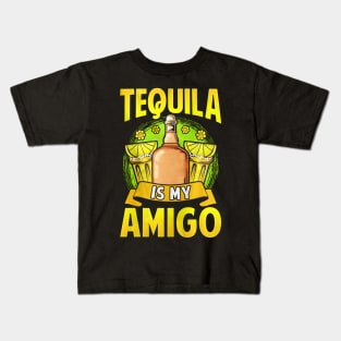 Tequila Is My Amigo Kids T-Shirt